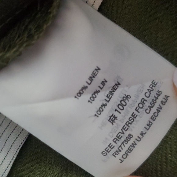 J. Crew Linen Bermuda Shorts - Picture 3 of 5